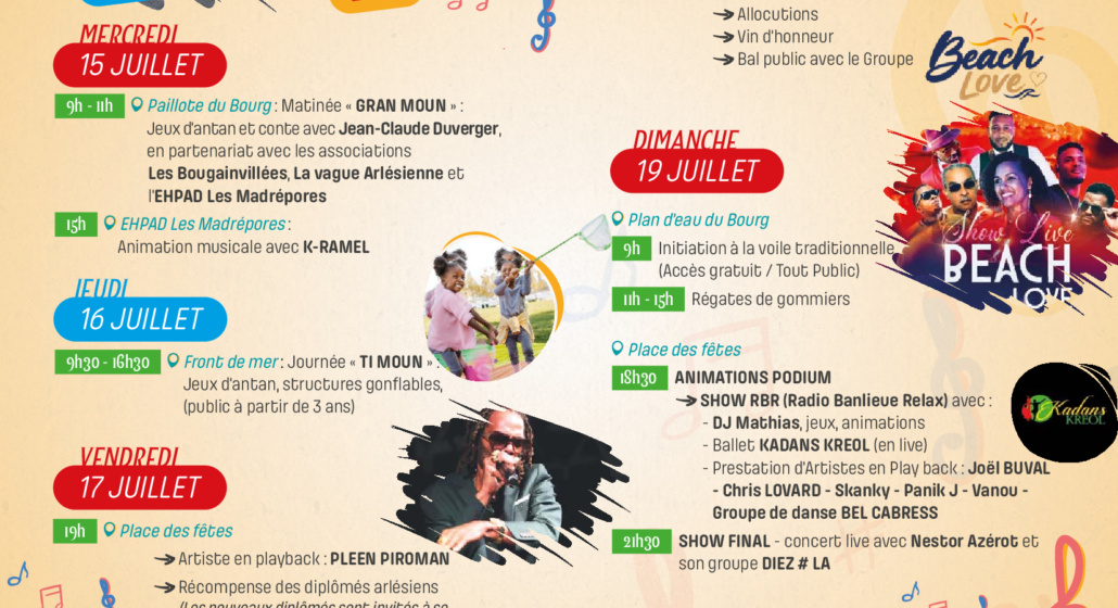 FETE PATRONALE DE LES ANSES D’ARLET